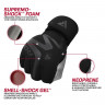 Перчатки тренировочные RDX Grappling Neoprene T15 L черный матовый