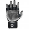 Перчатки тренировочные RDX Grappling Shooter F6 Plus L/XL черный/белый матовый