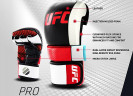 Перчатки для спаринга UFC PRO -RD/BK,L/XL