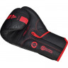 Перчатки тренировочные RDX F6 6oz черный, красный матовый Перчатки тренировочные RDX F6 6oz черный, красный матовый
