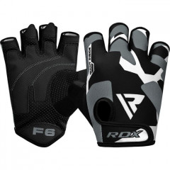 Перчатки для фитнеса RDX SUMBLIMATION F6 XL черный, серый