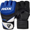 Перчатки тренировочные RDX Grappling F12 S, черный, синий
