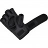 Перчатки тренировочные RDX Grappling F12 S, черный, синий