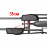 Эллиптический тренажер Titanium One X20 MF, серый/черный