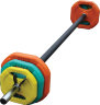 Штанга для аэробики PROFI-FIT 20090, обрезиненные диски (1,25 кг; 2,5 кг; 5 кг) по 2шт Штанга для аэробики PROFI-FIT 20090, обрезиненные диски (1,25 кг; 2,5 кг; 5 кг) по 2шт