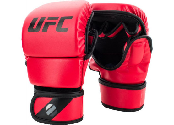 Перчатки MMA для спарринга UFC 8 унций L/XL - R (Красные)