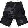 Перчатки тренировочные RDX Grappling Neoprene T15 M, черный матовый