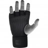 Перчатки тренировочные RDX Grappling Neoprene T15 M, черный матовый