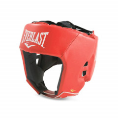 Шлем боксерский Everlast Amateur Competition 610400-10 PU, L, красный