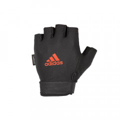 ADGB-12413 Перчатки для фитнеса Adidas (черный/красный), разм.S