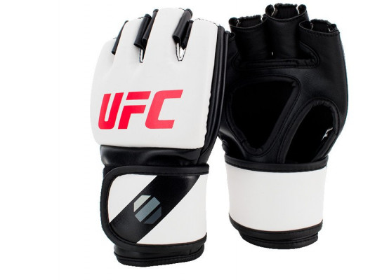 Перчатки UFC MMA 5 унций L/XL- W (Белые)