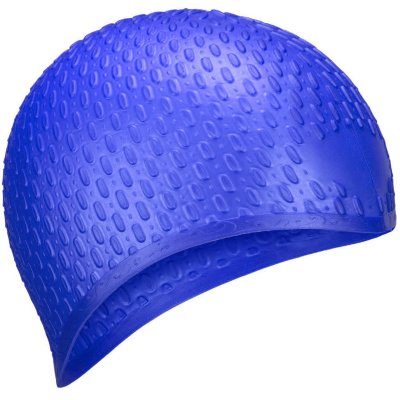 B31519-1 Шапочка для плавания силиконовая Bubble Cap (Синий)