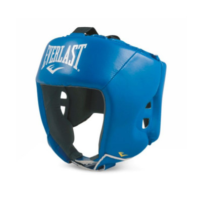 Шлем боксерский Everlast Amateur Competition 610406-10 PU, L, синий