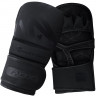 Перчатки тренировочные RDX Grappling Shooter T-15 S, черный матовый Перчатки тренировочные RDX Grappling Shooter T-15 S, черный матовый