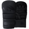 Перчатки тренировочные RDX Grappling Shooter T-15 S, черный матовый Перчатки тренировочные RDX Grappling Shooter T-15 S, черный матовый
