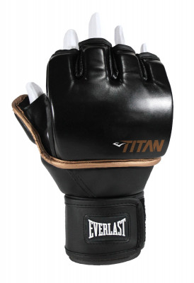 Перчатки тренировочные Everlast Titan Grappling SM черный