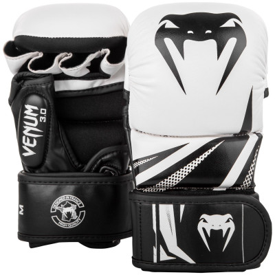 Перчатки для ММА Venum Sparring Gloves Challenger 3.0 M белый, черный