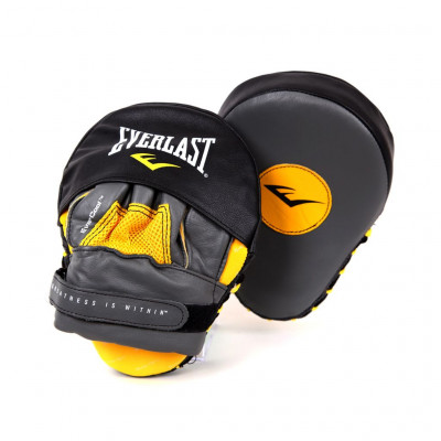 Лапы изогнутые Everlast Mantis Punch Mitts желтые/черные