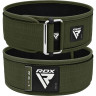 Пояс для тяжелой атлетики RDX Weight Lifting RX1 S, хаки