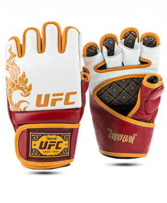 UFC True Thai MMA Перчатки White/ Red, S