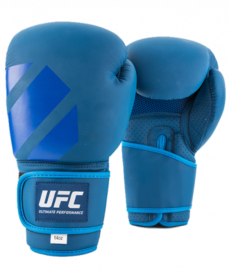 UFC Tonal Boxing Тренировочные перчатки для бокса ,16 унций, синий