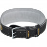 Пояс для тяжелой атлетики RDX 4" Leather XL черный/золотой