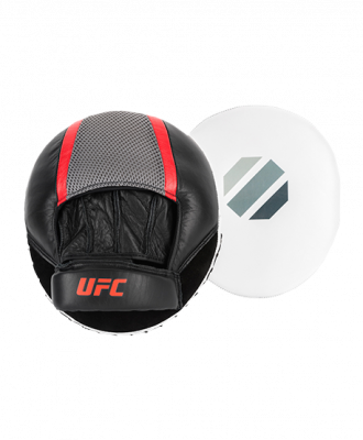 UFC PRO Лапы боксерcкие малые BK/WH