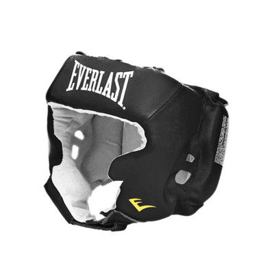 Шлем с защитой щек Everlast USA Boxing Cheek M черный