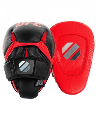UFC PRO Лапы боксерские Black/ Red