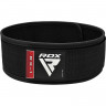 Пояс для тяжелой атлетики RDX Weight Lifting RX1 XL, черный