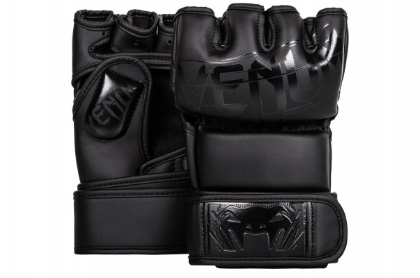Перчатки для смешанных единоборств Venum Undisputed 2.0 MMA L/XL черный матовый