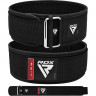 Пояс для тяжелой атлетики RDX Weight Lifting RX1 L черный