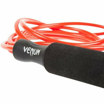 Скакалка Venum Competitor Weighted 290 см, красный, черный
