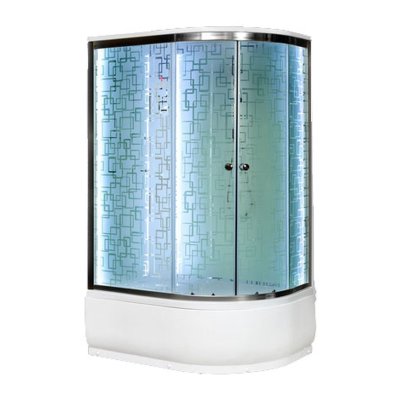 Душевая кабина Deto EM 4512L LED с гидромассажем