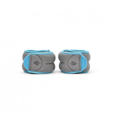 RAWT-11074BL Утяжелители на лодыжки 1kg, бирюзовые (пара)