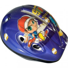 F11720-1 Шлем защитный JR (голубой)