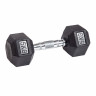 Гантели гексагональные обрезиненные Fitnessport 10 кг (2x5 кг)