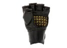 Премиальные MMA тренировочные перчатки UFC L/XL 6 унций (Черные)