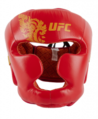 UFC True Thai Шлем для бокса красный, размер M