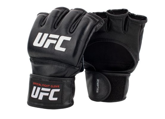 Официальные перчатки UFC для соревнований - W XS (Черные)