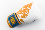 UFC True Thai Перчатки для бокса Blue/White,16 унций