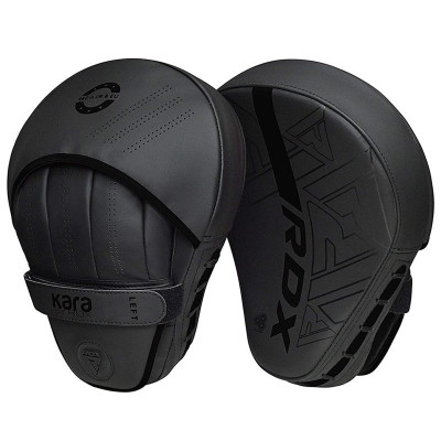 Лапы боксерские RDX F6 черный матовый