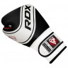 Перчатки детские RDX 4B 6oz черный/белый