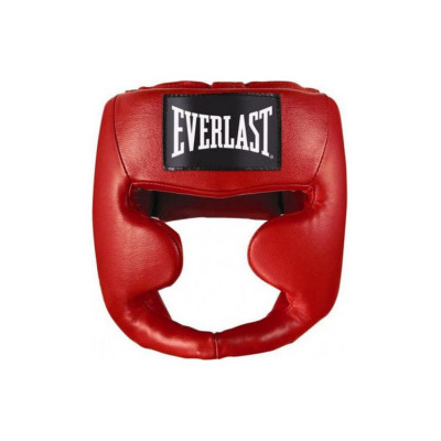 Шлем Everlast Martial Arts Leather Full Face L/XL красный