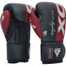 Боксерские перчатки RDX F4 10oz темно-синий/красный
