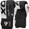 Боксерские перчатки RDX F4 12oz черный/белый