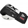 Боксерские перчатки RDX F4 12oz черный/белый