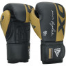 Боксерские перчатки RDX F4 14oz золотой/черный Боксерские перчатки RDX F4 14oz золотой/черный
