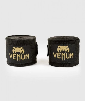 Бинты боксерские Venum Kontact 2.5м, черный