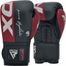 Боксерские перчатки RDX F4 16oz темно-синий/красный